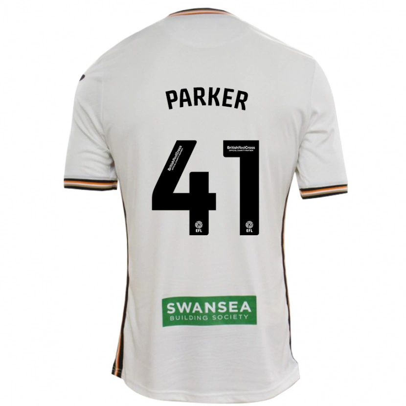 Danxen Mujer Camiseta Sam Parker #41 Blanco 1ª Equipación 2024/25 La Camisa México