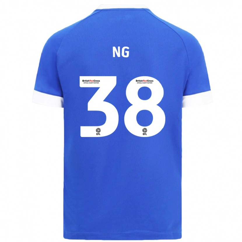 Danxen Mujer Camiseta Perry Ng #38 Azul Cielo 1ª Equipación 2024/25 La Camisa México