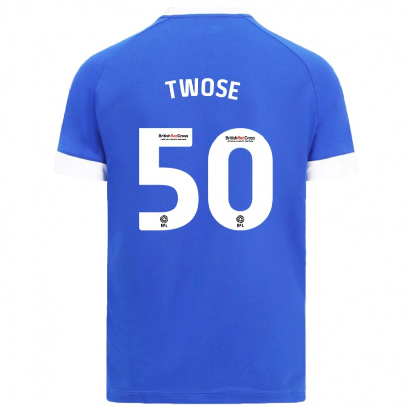 Danxen Mujer Camiseta Cody Twose #50 Azul Cielo 1ª Equipación 2024/25 La Camisa México