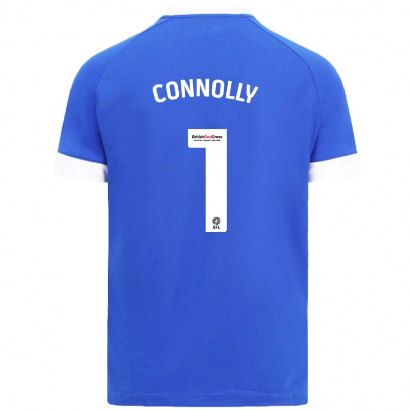 Danxen Mujer Camiseta Daisy Connolly #1 Azul Cielo 1ª Equipación 2024/25 La Camisa México