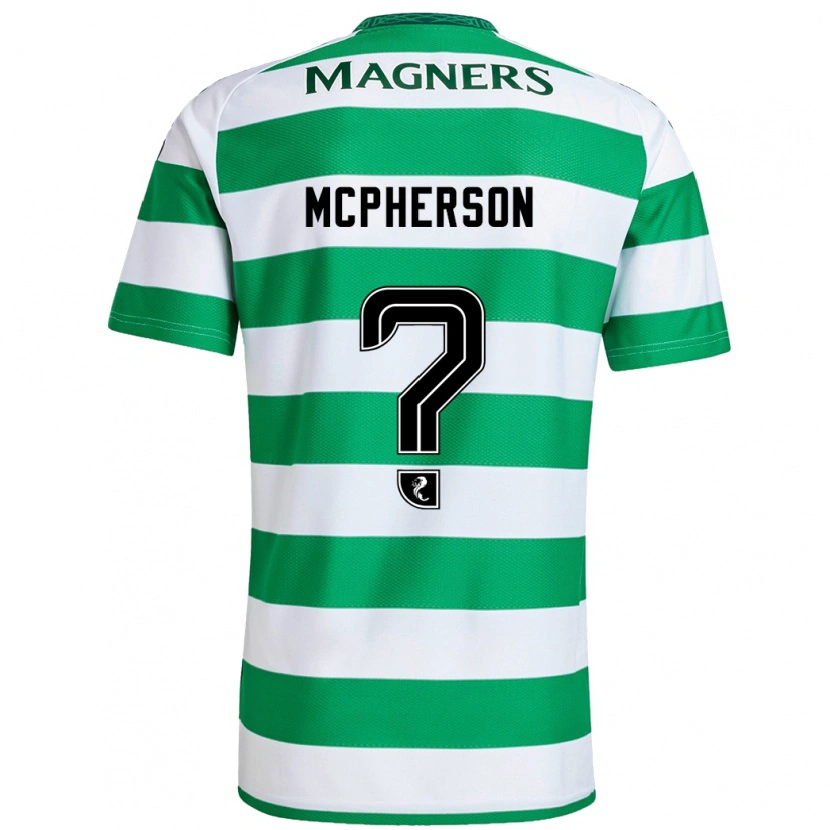 Danxen Mujer Camiseta Ben Mcpherson #0 Verde Blanco 1ª Equipación 2024/25 La Camisa México