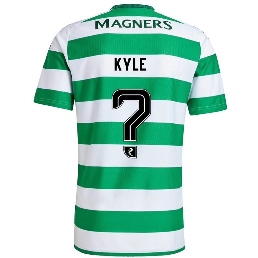 Danxen Mujer Camiseta Andrew Kyle #0 Verde Blanco 1ª Equipación 2024/25 La Camisa México