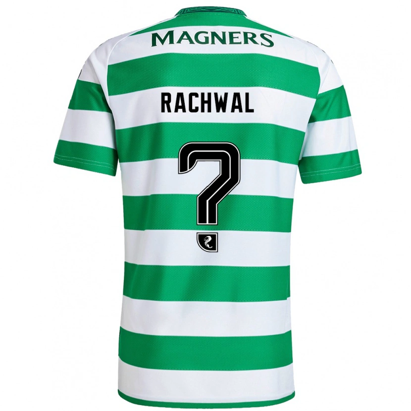 Danxen Mujer Camiseta Robert Rachwal #0 Verde Blanco 1ª Equipación 2024/25 La Camisa México