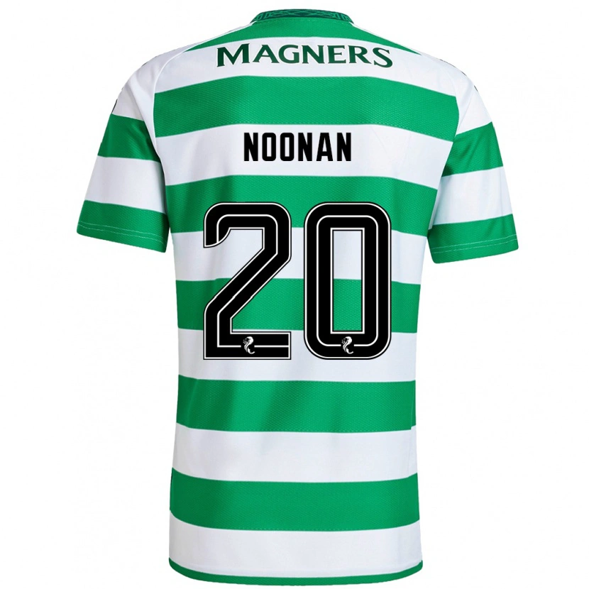 Danxen Mujer Camiseta Saoirse Noonan #20 Verde Blanco 1ª Equipación 2024/25 La Camisa México