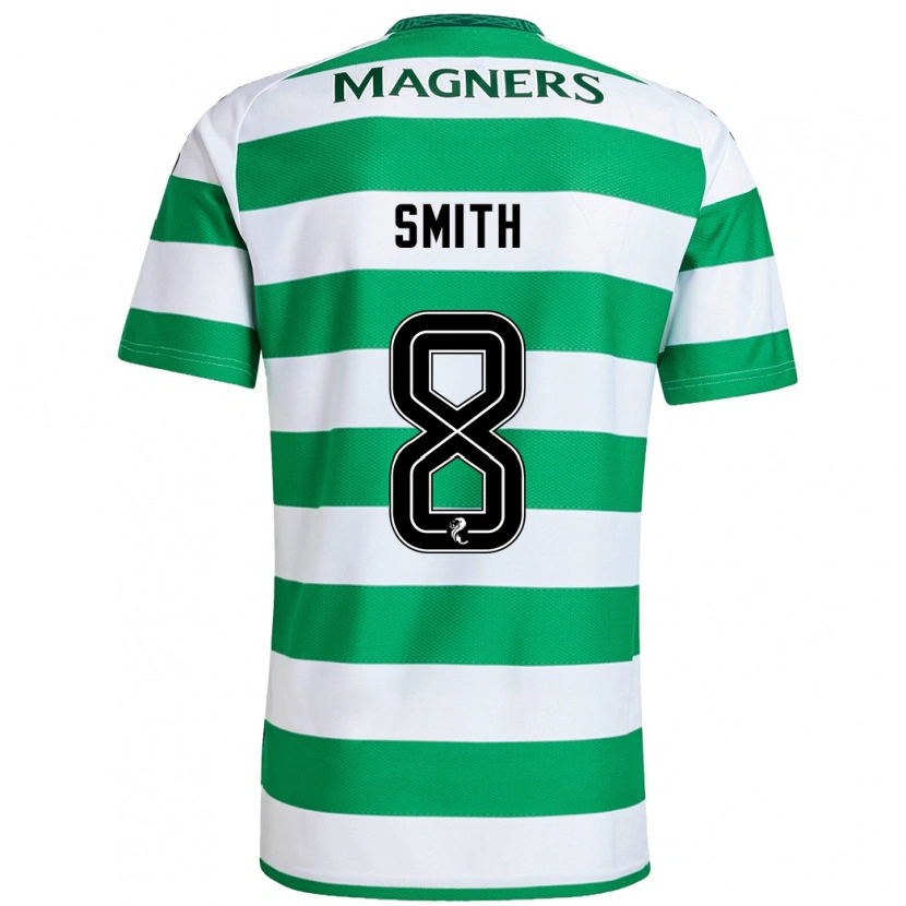 Danxen Mujer Camiseta Jenny Smith #8 Verde Blanco 1ª Equipación 2024/25 La Camisa México