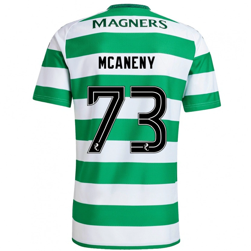 Danxen Mujer Camiseta Maria Mcaneny #73 Verde Blanco 1ª Equipación 2024/25 La Camisa México
