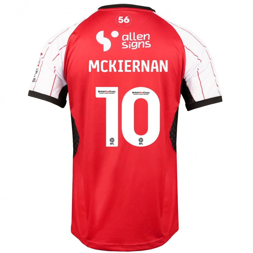 Danxen Mujer Camiseta Jj Mckiernan #10 Blanco 1ª Equipación 2024/25 La Camisa México
