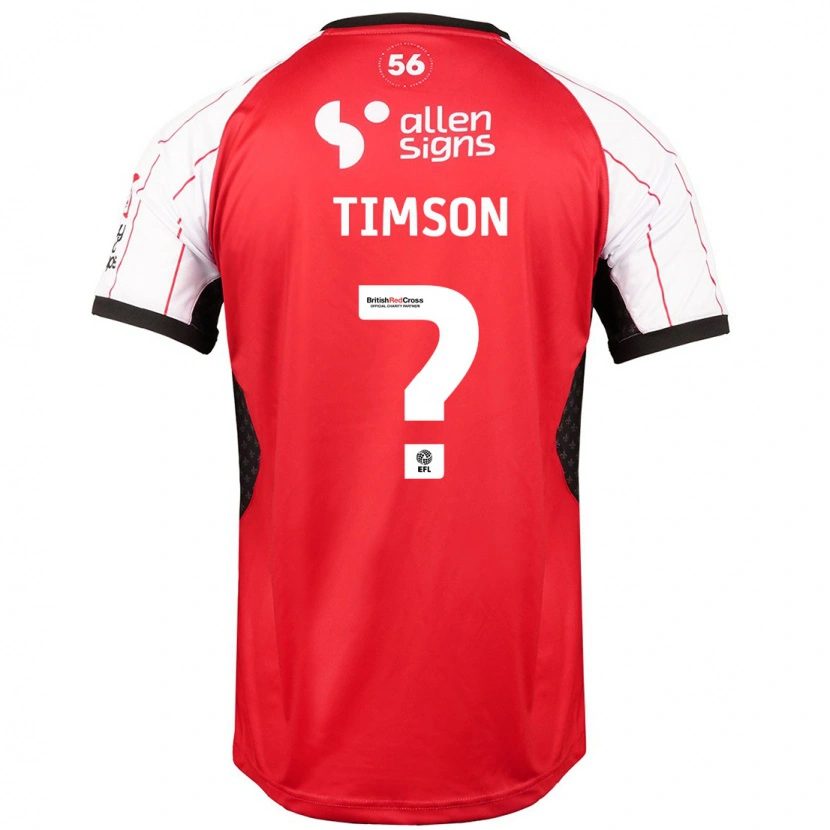 Danxen Mujer Camiseta Lana Timson #0 Blanco 1ª Equipación 2024/25 La Camisa México