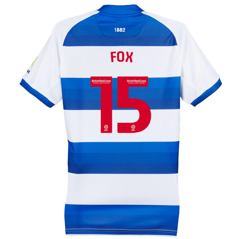 Danxen Mujer Camiseta Morgan Fox #15 Blanco Azul 1ª Equipación 2024/25 La Camisa México