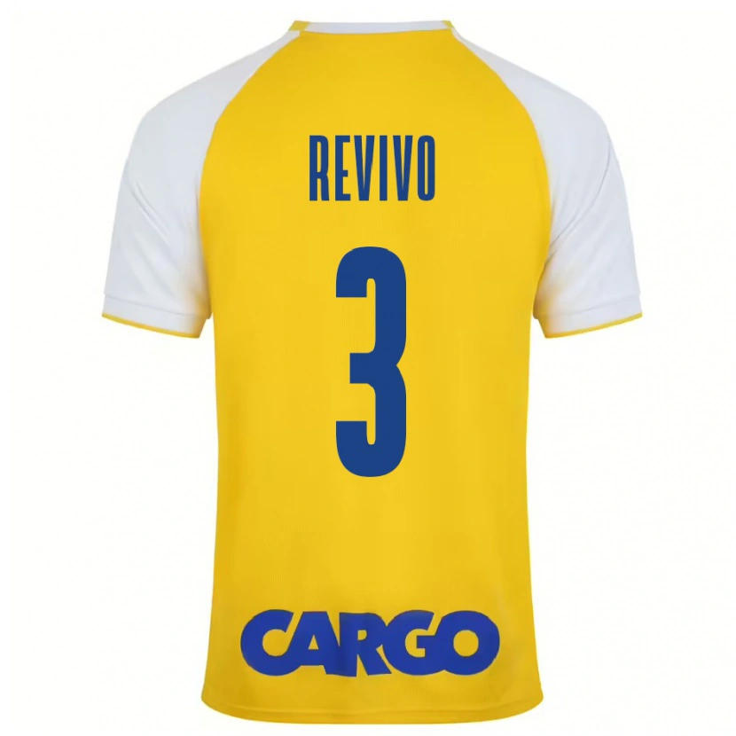 Danxen Mujer Camiseta Roy Revivo #3 Amarillo Blanco 1ª Equipación 2024/25 La Camisa México