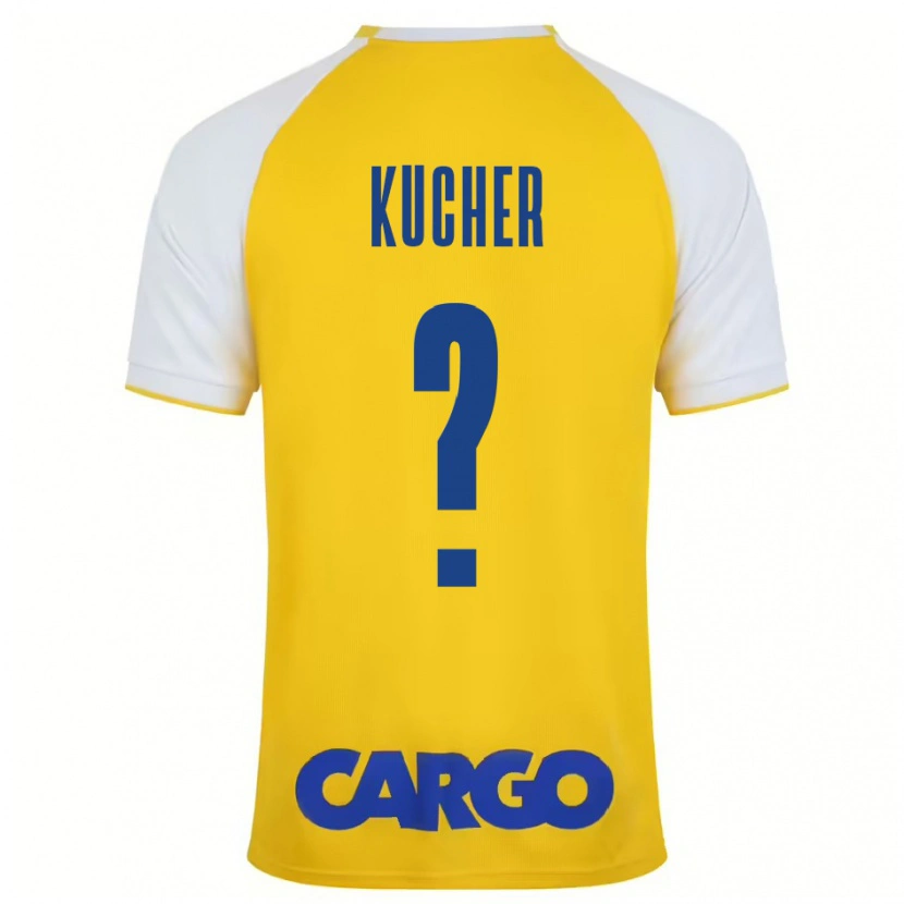Danxen Mujer Camiseta Yahonatan Kucher #0 Amarillo Blanco 1ª Equipación 2024/25 La Camisa México