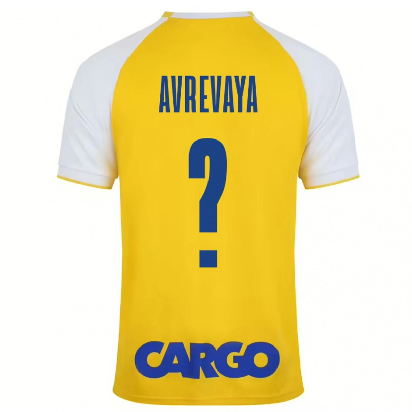 Danxen Mujer Camiseta Liroy Avrevaya #0 Amarillo Blanco 1ª Equipación 2024/25 La Camisa México