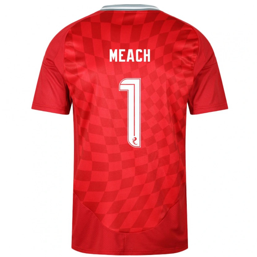Danxen Mujer Camiseta Aaliyah-Jay Meach #1 Rojo 1ª Equipación 2024/25 La Camisa México
