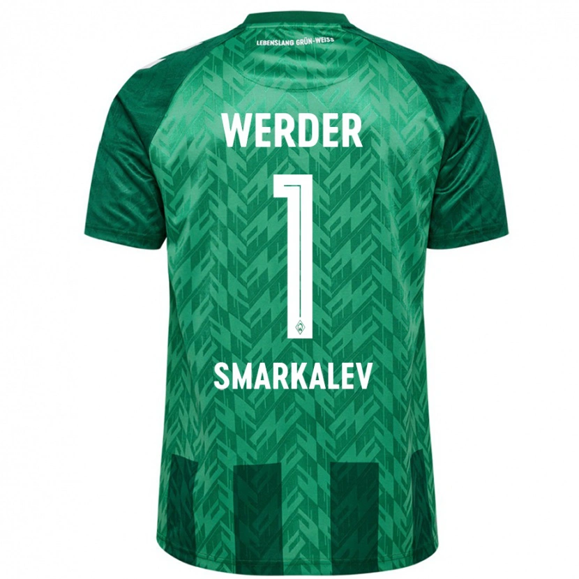 Danxen Mujer Camiseta Stefan Smarkalev #1 Verde 1ª Equipación 2024/25 La Camisa México