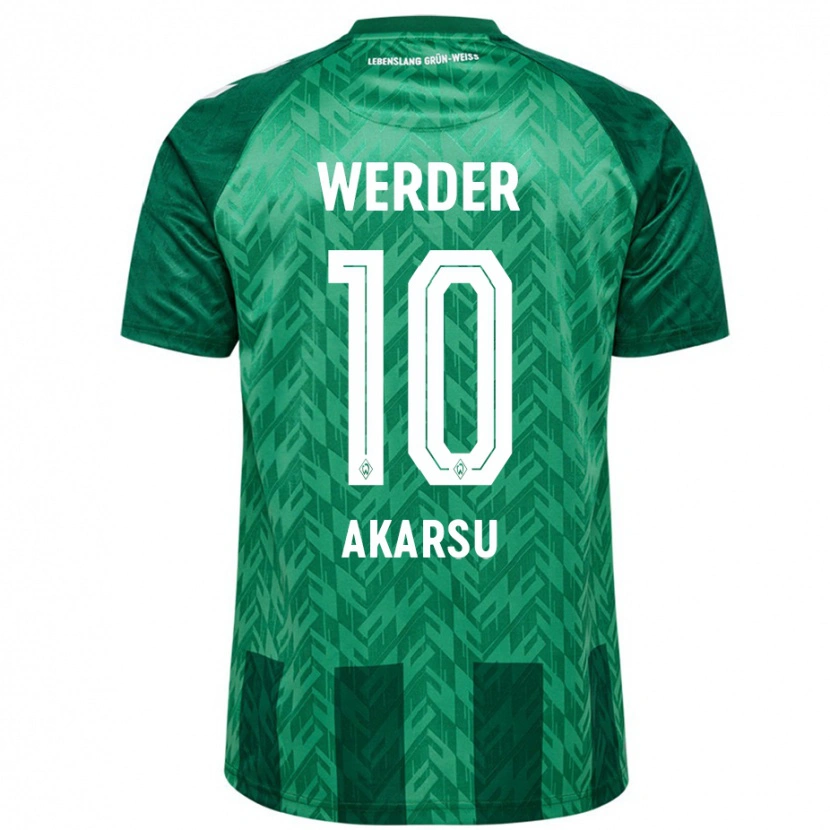Danxen Mujer Camiseta Mikail Bura Akarsu #10 Verde 1ª Equipación 2024/25 La Camisa México