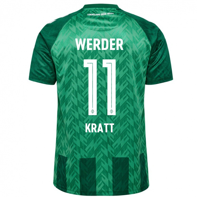Danxen Mujer Camiseta Ronan Kratt #11 Verde 1ª Equipación 2024/25 La Camisa México