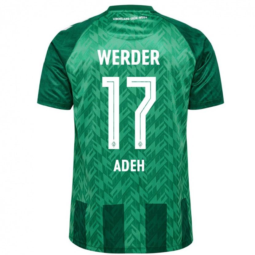 Danxen Mujer Camiseta Bob-Ignatius Adeh #17 Verde 1ª Equipación 2024/25 La Camisa México