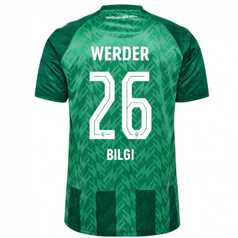 Danxen Mujer Camiseta Süleyman Bilgi #26 Verde 1ª Equipación 2024/25 La Camisa México