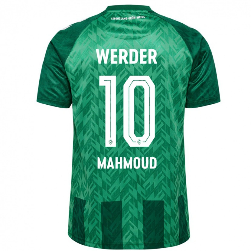Danxen Mujer Camiseta Tuana Mahmoud #10 Verde 1ª Equipación 2024/25 La Camisa México