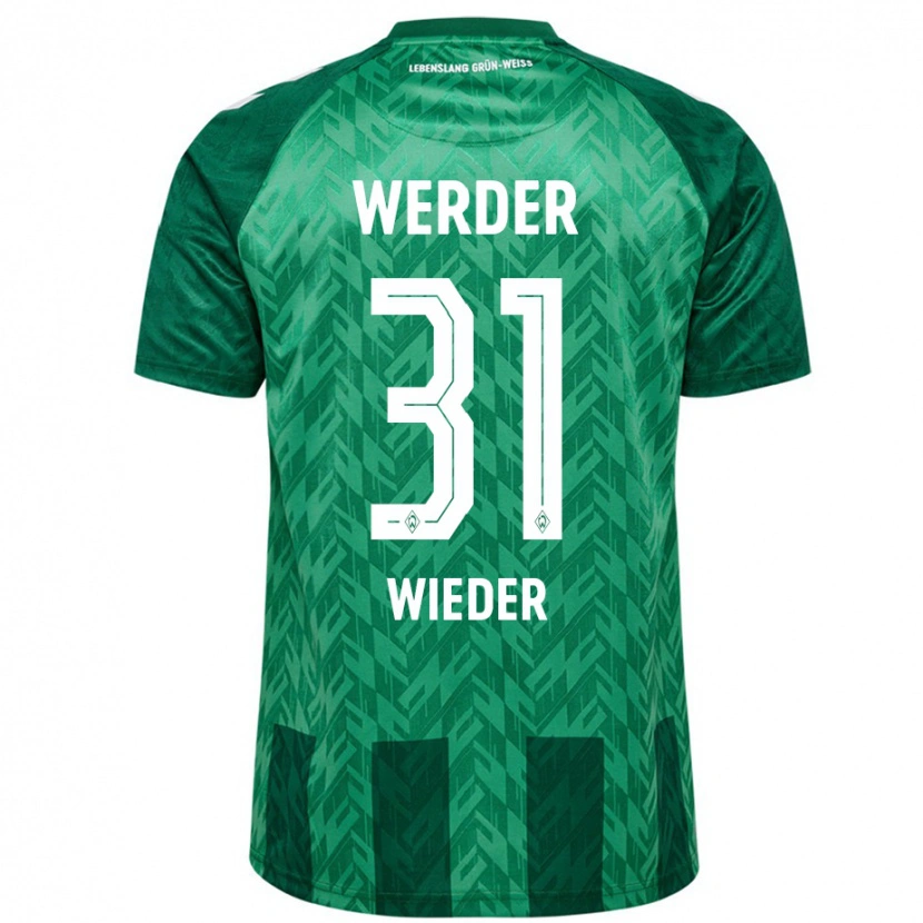Danxen Mujer Camiseta Verena Wieder #31 Verde 1ª Equipación 2024/25 La Camisa México