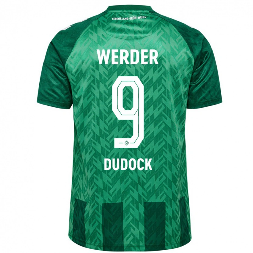 Danxen Mujer Camiseta Joshua Dudock #9 Verde 1ª Equipación 2024/25 La Camisa México