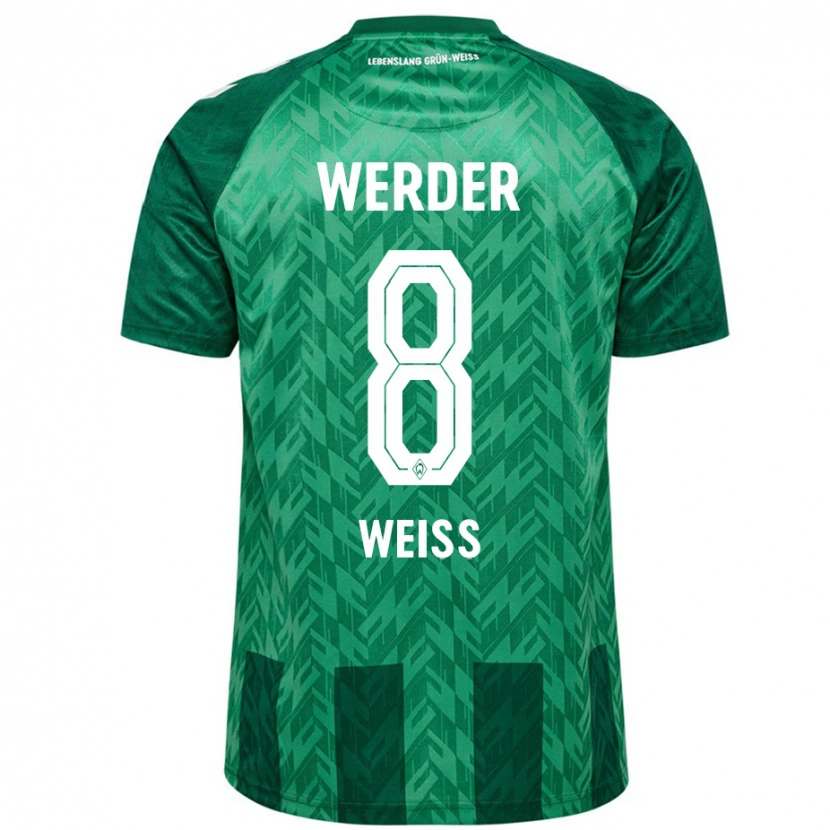 Danxen Mujer Camiseta Michelle Weiss #8 Verde 1ª Equipación 2024/25 La Camisa México