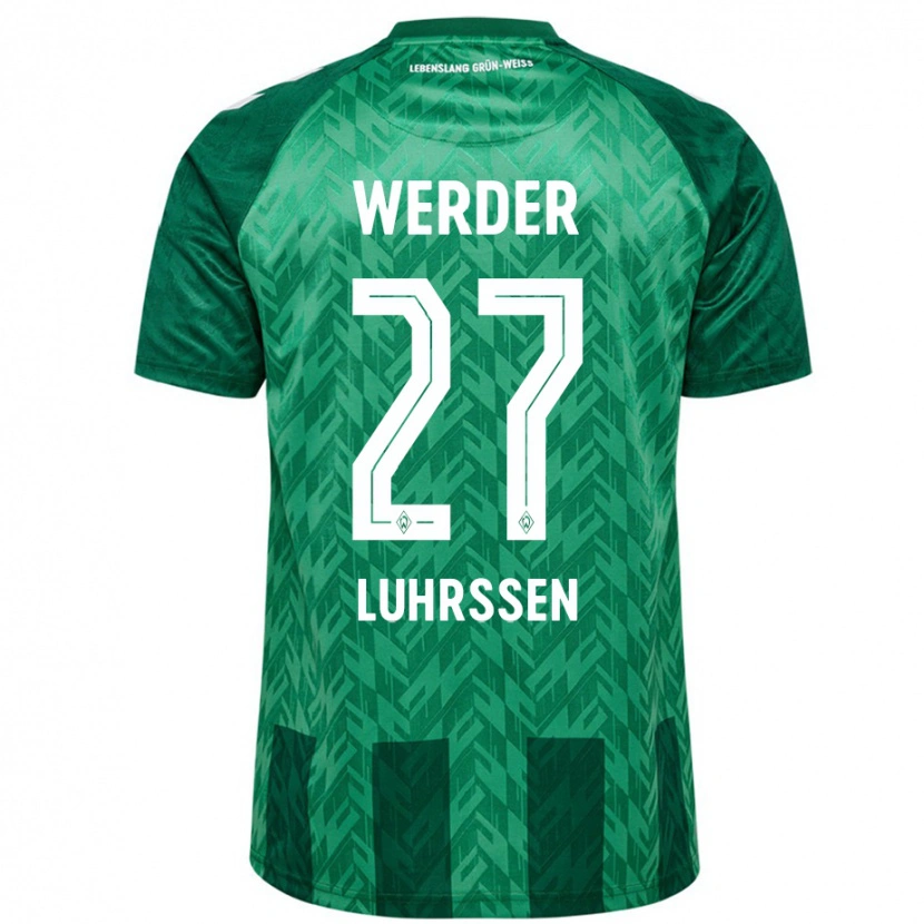 Danxen Mujer Camiseta Nina Luhrssen #27 Verde 1ª Equipación 2024/25 La Camisa México