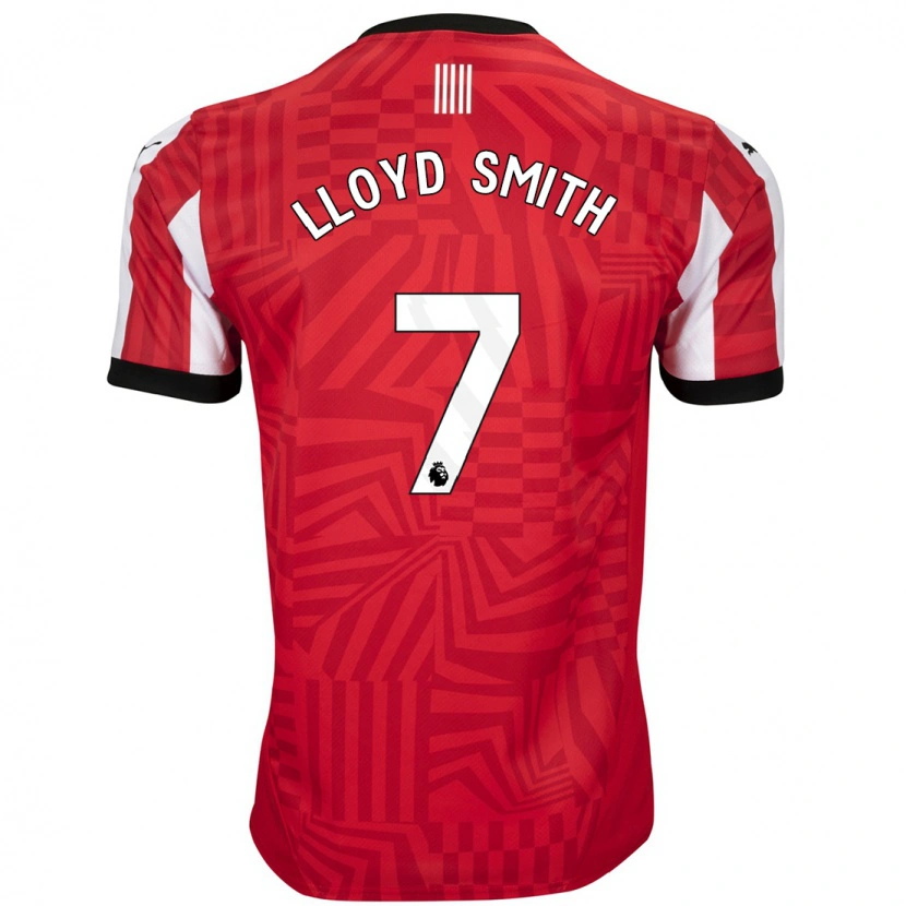 Danxen Mujer Camiseta Lexi Lloyd-Smith #7 Rojo Blanco 1ª Equipación 2024/25 La Camisa México