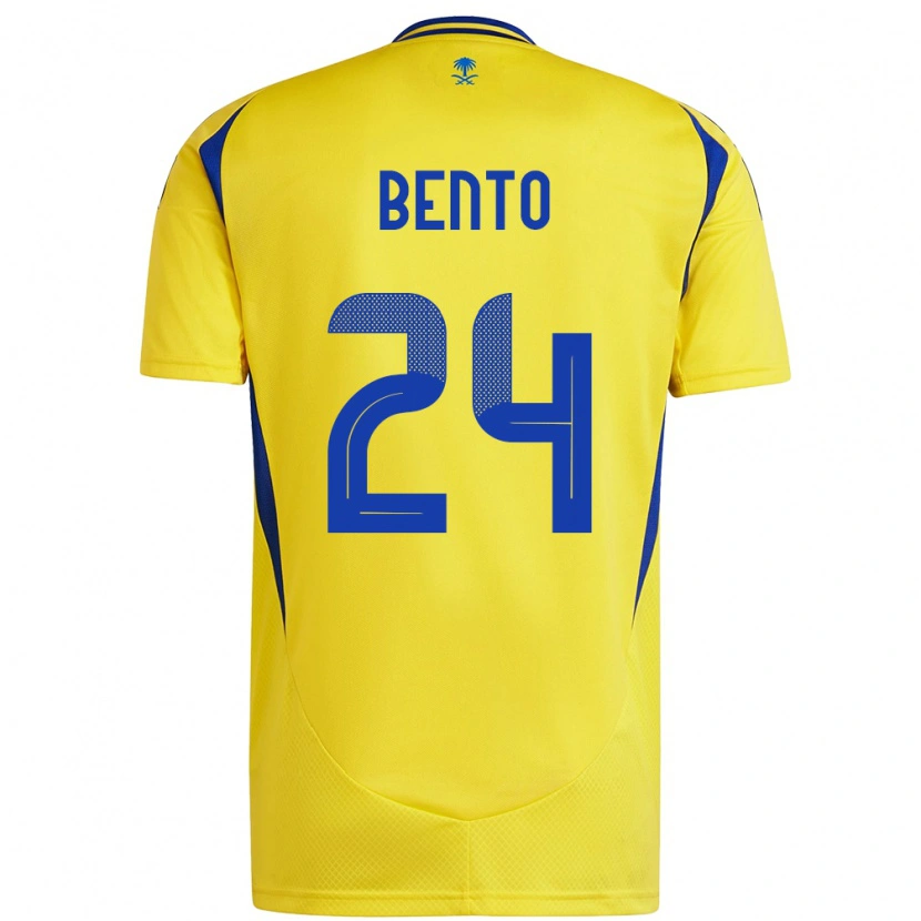 Danxen Mujer Camiseta Bento #24 Amarillo Azul 1ª Equipación 2024/25 La Camisa México