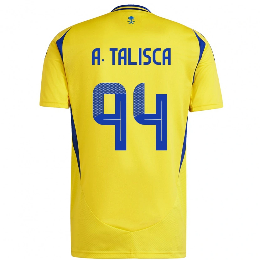 Danxen Mujer Camiseta Talisca #94 Amarillo Azul 1ª Equipación 2024/25 La Camisa México