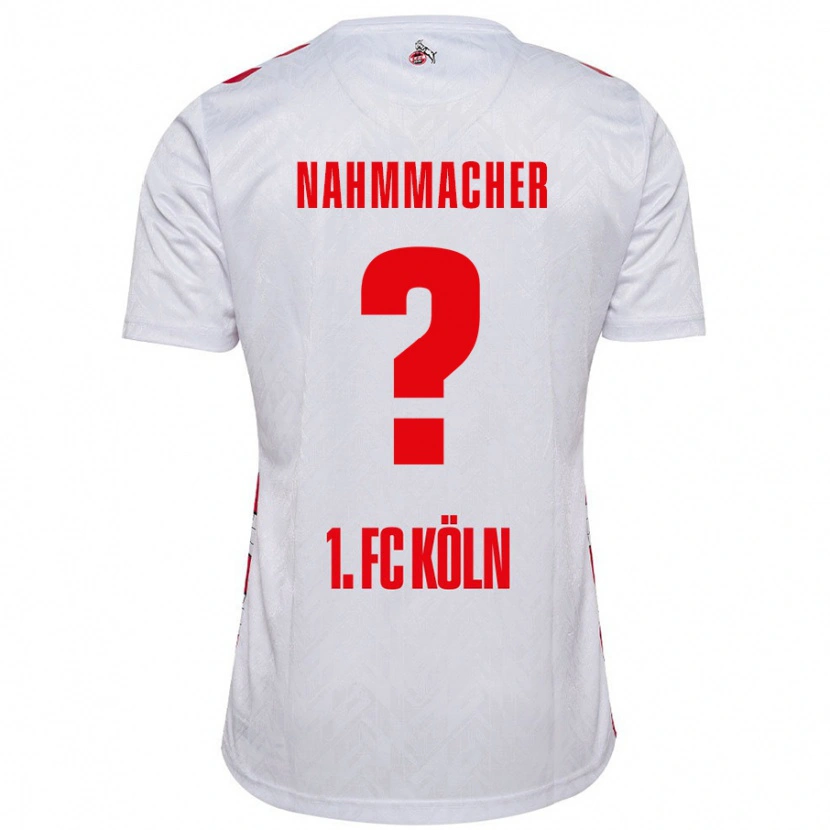 Danxen Mujer Camiseta Emil Nahmmacher #0 Blanco Rojo 1ª Equipación 2024/25 La Camisa México