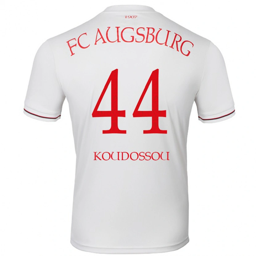 Danxen Mujer Camiseta Henri Koudossou #44 Blanco 1ª Equipación 2024/25 La Camisa México