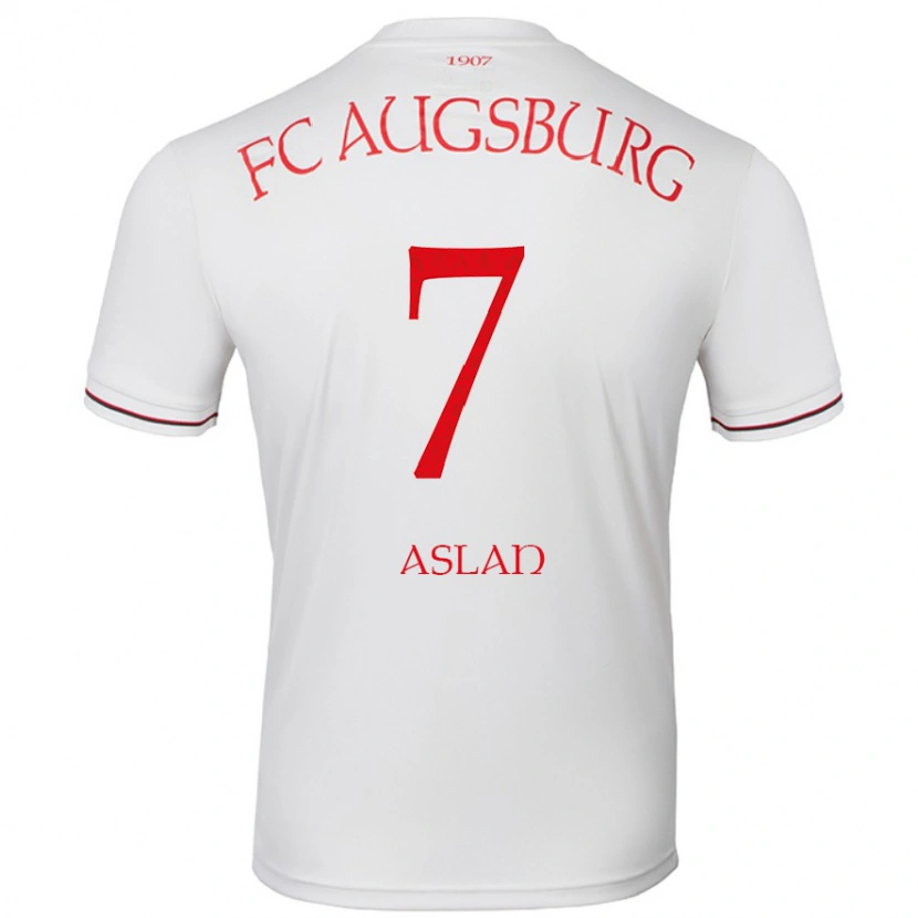 Danxen Mujer Camiseta Berkay Aslan #7 Blanco 1ª Equipación 2024/25 La Camisa México