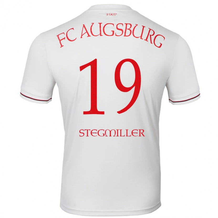 Danxen Mujer Camiseta Louis Stegmiller #19 Blanco 1ª Equipación 2024/25 La Camisa México