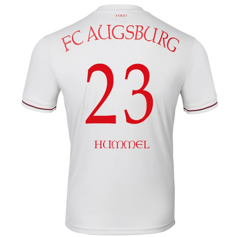 Danxen Mujer Camiseta Niklas Hummel #23 Blanco 1ª Equipación 2024/25 La Camisa México