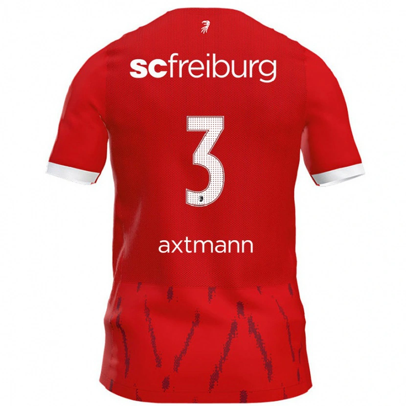 Danxen Mujer Camiseta Alina Axtmann #3 Rojo 1ª Equipación 2024/25 La Camisa México