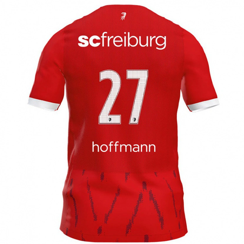 Danxen Mujer Camiseta Giovanna Hoffmann #27 Rojo 1ª Equipación 2024/25 La Camisa México