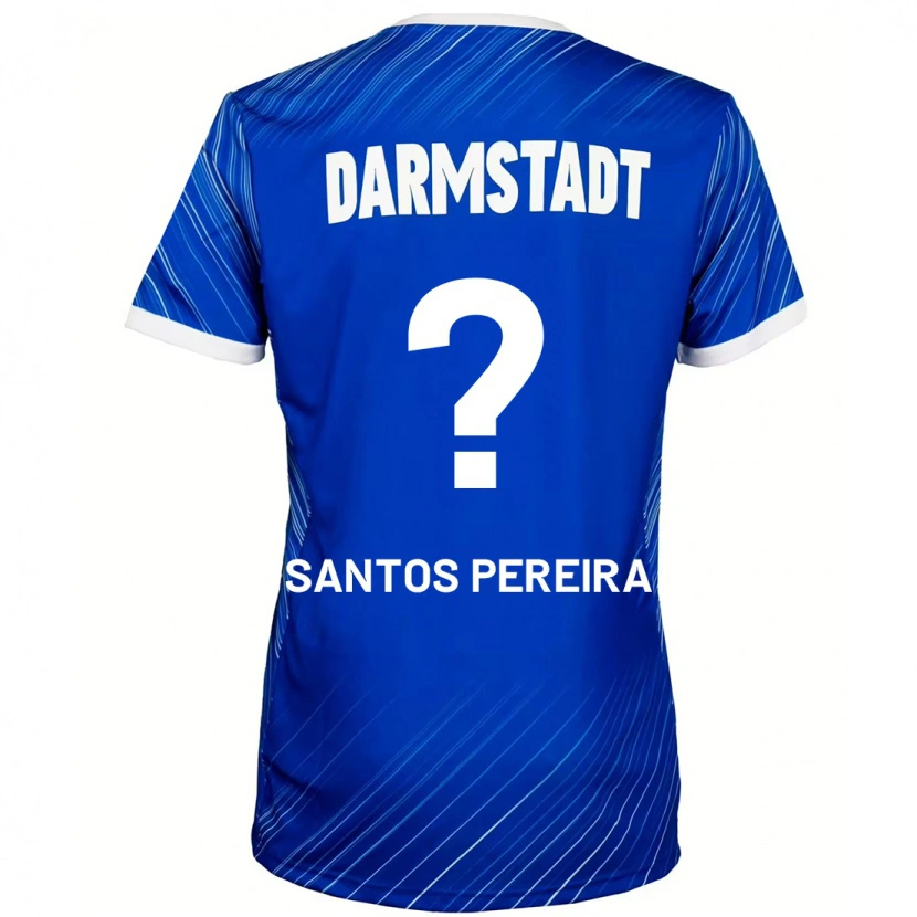 Danxen Mujer Camiseta Diogo Dos Santos Pereira #0 Azul Blanco 1ª Equipación 2024/25 La Camisa México
