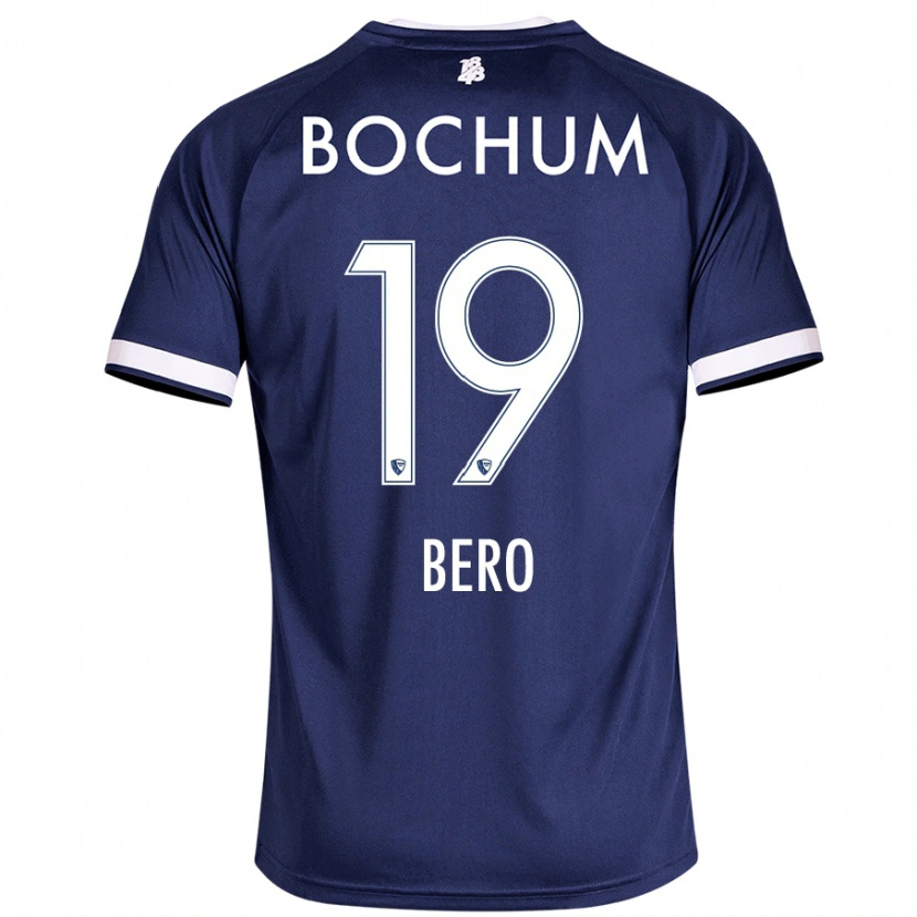 Danxen Mujer Camiseta Matus Bero #19 Azul Oscuro 1ª Equipación 2024/25 La Camisa México