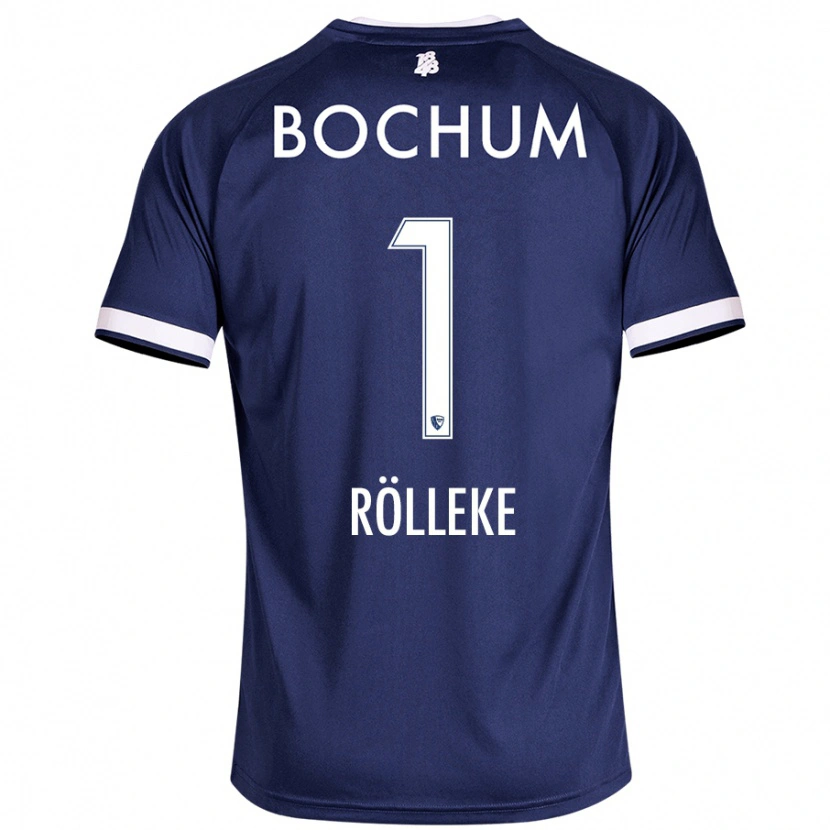 Danxen Mujer Camiseta Hugo Rölleke #1 Azul Oscuro 1ª Equipación 2024/25 La Camisa México
