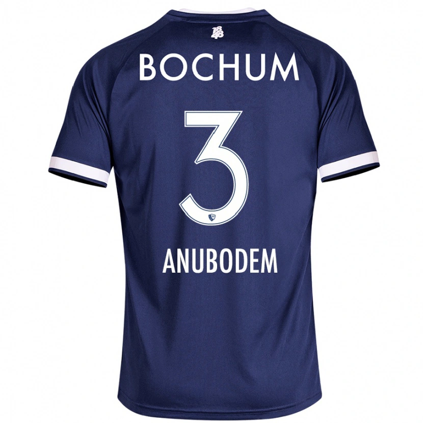 Danxen Mujer Camiseta Takang Anubodem #3 Azul Oscuro 1ª Equipación 2024/25 La Camisa México