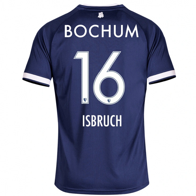 Danxen Mujer Camiseta L. Isbruch #16 Azul Oscuro 1ª Equipación 2024/25 La Camisa México
