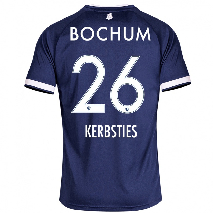 Danxen Mujer Camiseta Keanu Kerbsties #26 Azul Oscuro 1ª Equipación 2024/25 La Camisa México