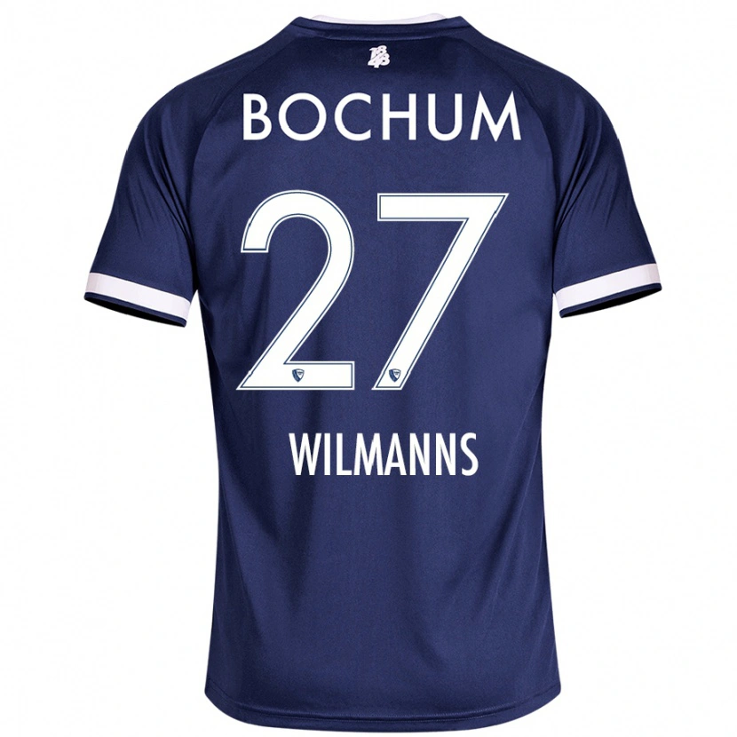 Danxen Mujer Camiseta Anjo Wilmanns #27 Azul Oscuro 1ª Equipación 2024/25 La Camisa México