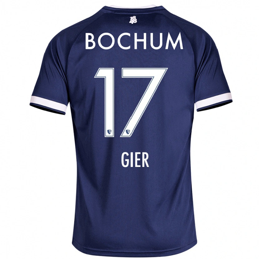 Danxen Mujer Camiseta Madeline Gier #17 Azul Oscuro 1ª Equipación 2024/25 La Camisa México