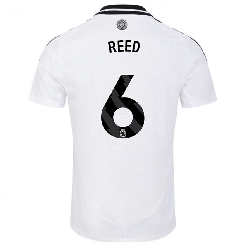 Danxen Mujer Camiseta Harrison Reed #6 Blanco 1ª Equipación 2024/25 La Camisa México