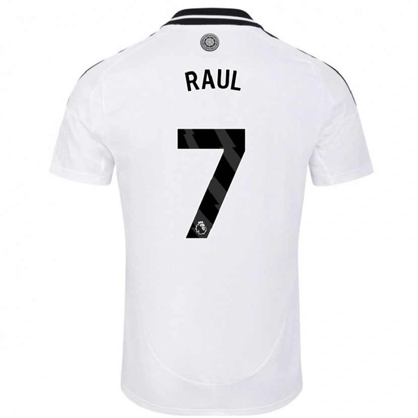 Danxen Mujer Camiseta Raúl Jiménez #7 Blanco 1ª Equipación 2024/25 La Camisa México