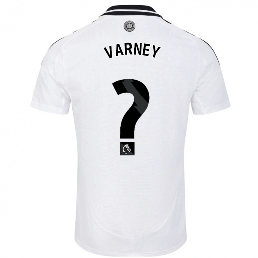 Danxen Mujer Camiseta Oscar Varney #0 Blanco 1ª Equipación 2024/25 La Camisa México
