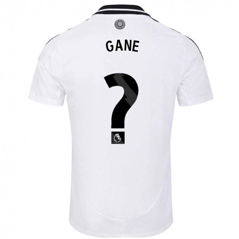Danxen Mujer Camiseta Evie Gane #0 Blanco 1ª Equipación 2024/25 La Camisa México