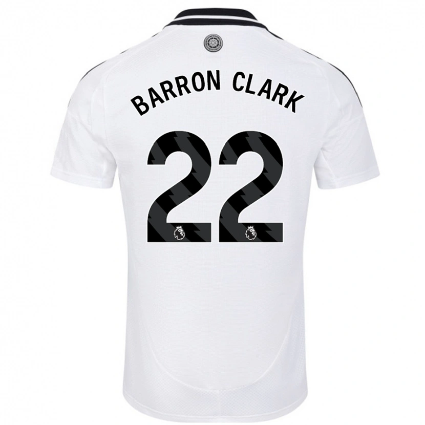 Danxen Mujer Camiseta Betty Barron-Clark #22 Blanco 1ª Equipación 2024/25 La Camisa México
